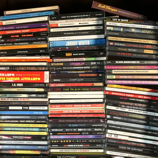 APPROX 80-90 CDS MIXED GENRE MAINLY ROCK